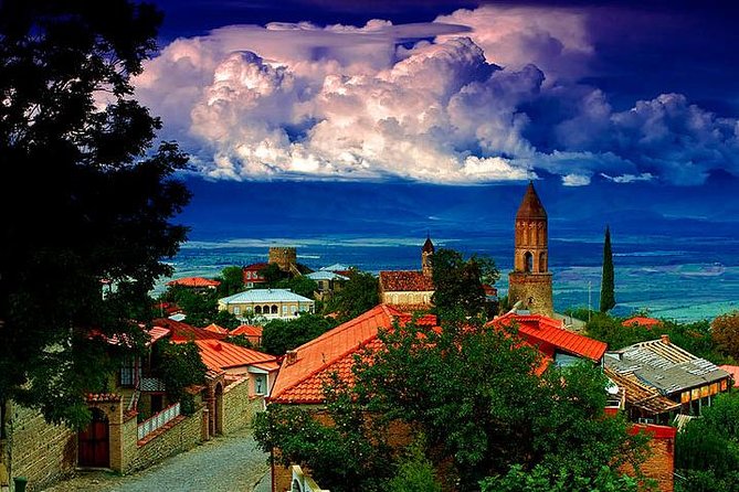 1-Day Trip to David Gareja Monastery with Rainbow Hills & Sighnaghi from Tbilisi - Chichkhituri Tower and the approach to the main complex