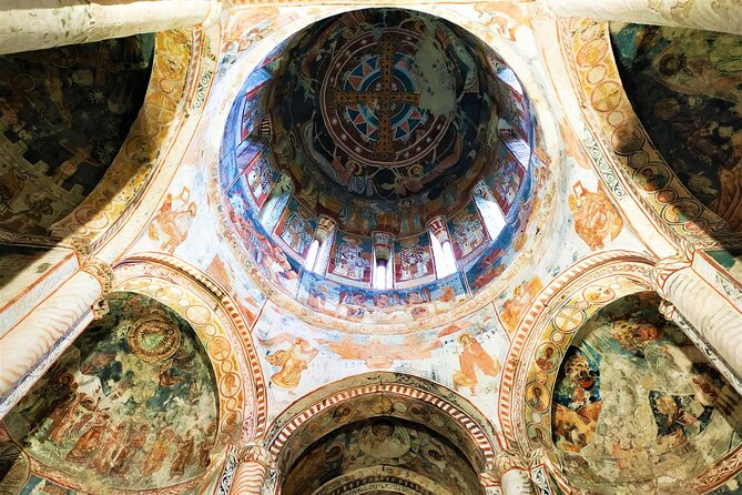 3 Days/2 Nights Racha Region Tour Package in Georgia - Day 2: Barakoni Church near Ambrolauri, Mravaldzali reliefs, and Shovi water