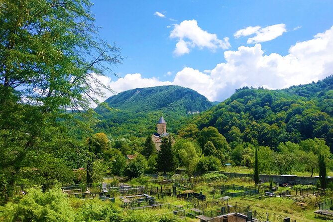 3 Days/2 Nights Racha Region Tour Package in Georgia - Day 3: Khotevi Archangel Church, the Sakinule ice cave, and Tskhrajvari shrine at 1500 meters