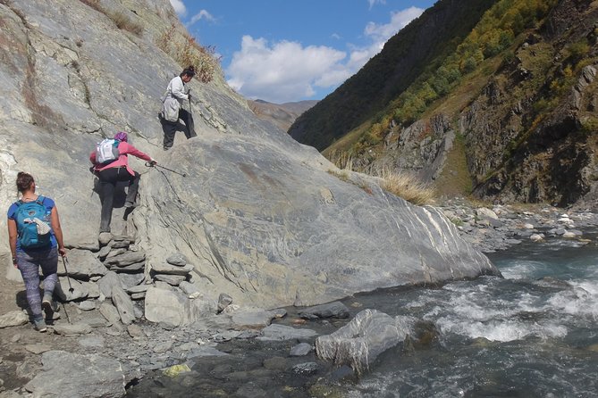 7-day hiking expedition to Tusheti through the Atsunta pass - The Atsunta Pass day: 3431 m and the hardest effort