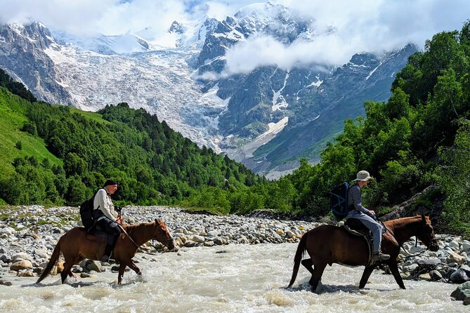 8-Day Trekking Group Tour in Svaneti - Day 2: Mazeri to Dolra River, mineral springs, and a steady warm-up hike