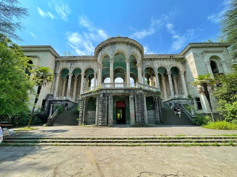Abandoned sanatoriums of tskaltubo - group tour from Kutaisi - Spring #8’s Unusual Architecture, and Why It’s a Photo Stop