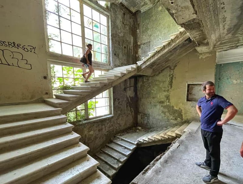 Abandoned sanatoriums of tskaltubo - group tour from Kutaisi - Sanatorium Gelati for Children: Playground Finds and Viewpoint Energy