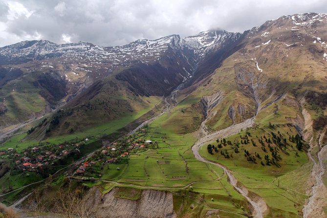 Adventure in Caucasus – Private Tour to Jinvali, Ananuri, Gudauri, Kazbegi - Gergeti Trinity Church at 2200 meters, plus the 4x4 add-on