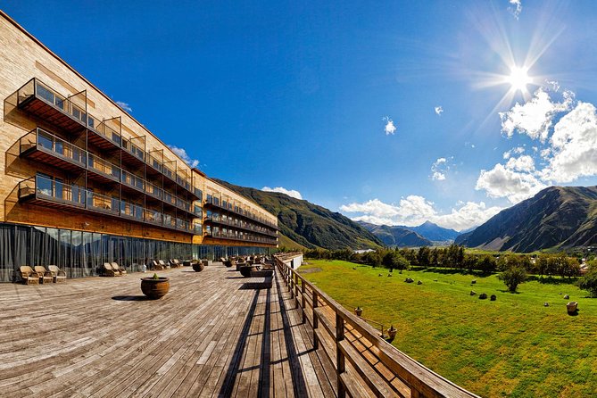 Amazing Day Trip Gudauri & Kazbegi With Lunch at Rooms Hotel from Tbilisi - Lunch at Rooms Kazbegi: Why This Break Is Part of the Value