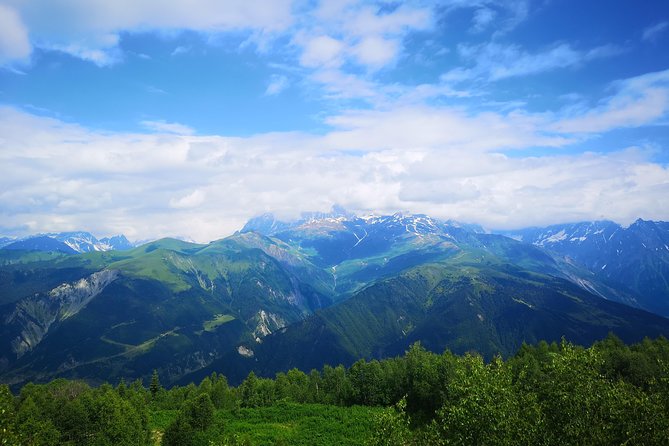 Amazing Trip to Svaneti - 7 days for 1-4 person - Day 2 west Georgia canyons and waterfalls: Prometheus Cave, Martvili, Okatse, and Kinchkha