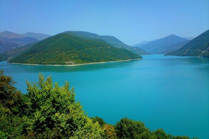 Ananuri, Gudauri, Kazbegi. Military Road of Georgia. Private tour. - Zhinvali Water Reservoir: The Turquoise Pause on the Aragvi