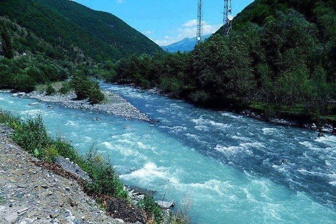 Ananuri, Gudauri, Kazbegi. Military Road of Georgia. Private tour. - Ananuri Fortified Castle Ensemble: 16th Century Walls and River Power