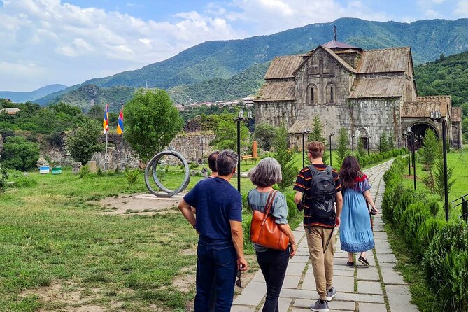 Armenia: 1 Day Soviet gems, UNESCO + Family lunch (Small group) - Sanahin Monastery: hilltop views, an old bridge, and Soviet-era traces