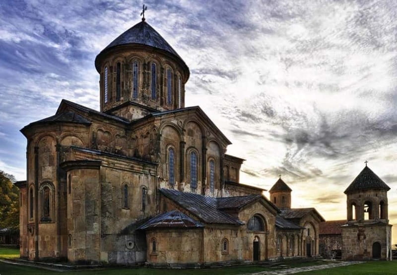 Bagrati Cathedral, Motsameta monastery, Sataplia Cave - Gelati Monastery UNESCO complex: churches, academy, and David the Builder