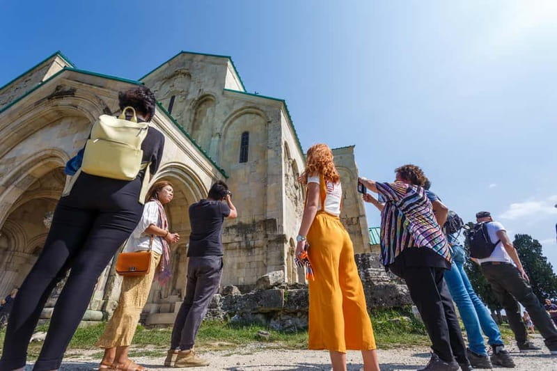 Bagrati, Gelati & Motsameta monasteries tour - Motsameta Monastery: Cliff Views and a Brother Lords Story