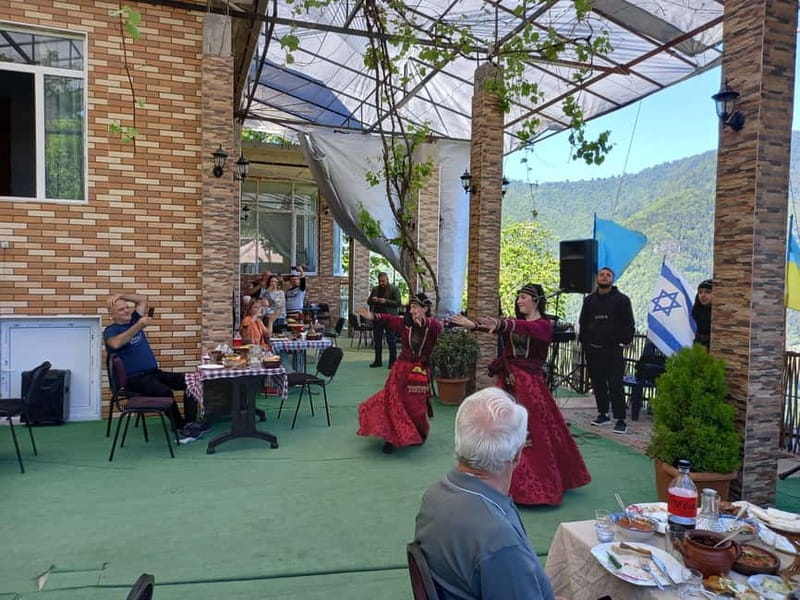 Batumi: Makhuntseti, Machakheta, & Mirveti Tour with Lunch - The Matchakheta valley lunch stop in Zeda Chkhutuneti
