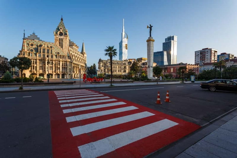 Batumi & Mtirala N.P. hike group tour from Kutaisi - Batumi Old District Highlights, From Medea to Neptune