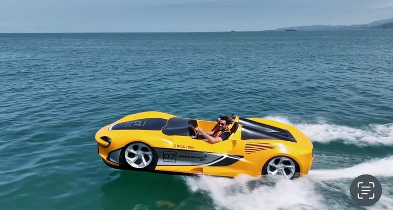 Batumi: Private, Delightful Car boat Ride at Black Sea - Where You Start: Ali and Nino, Then the Yacht Club Car-Boat Point