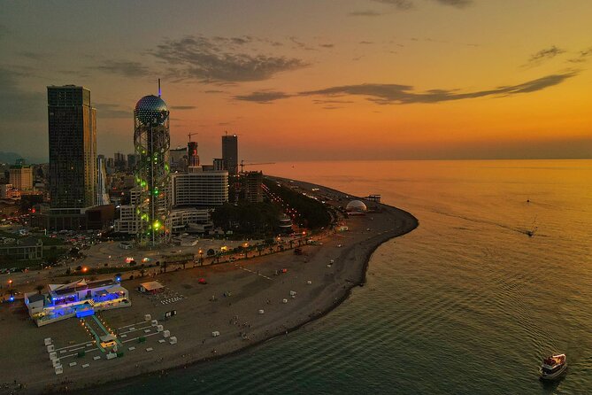 Best of Batumi | Private Walking Tour + Tasting Georgian Wines - Miracle Park and Alphabet Tower: quick photos with big payoff