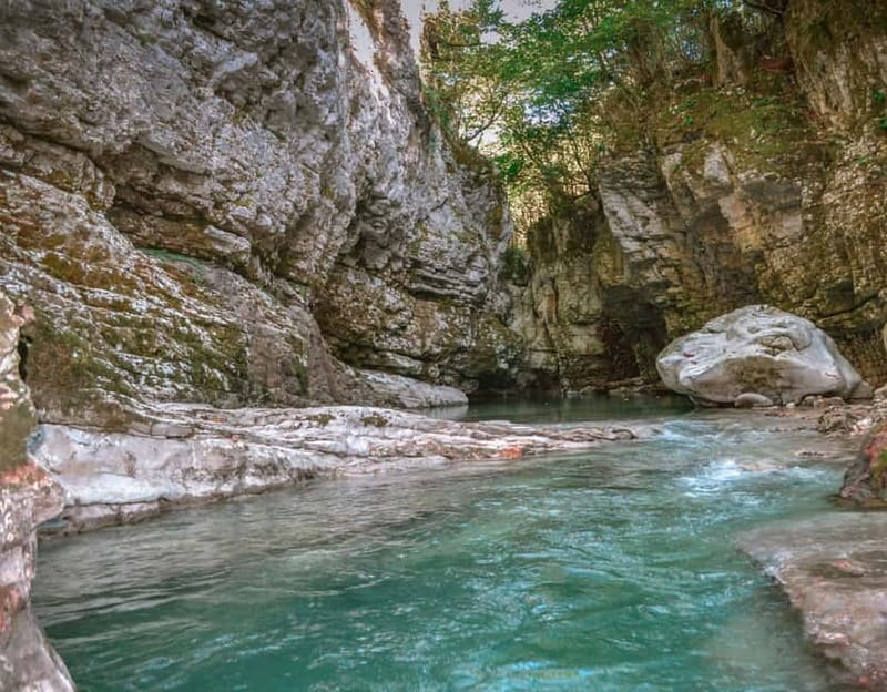 Canyon and Cave Tour from Batumi(Martvili,Okatse,Prometheus) - Prometheus Cave: underground rivers and waterfalls up close