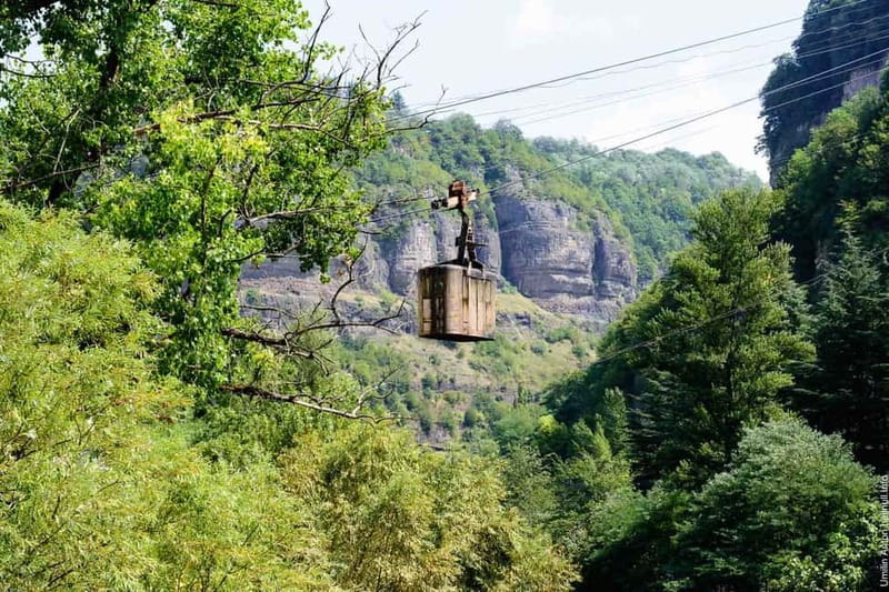 Chiatura: Journey Through Time – Day-trip Adventure - Katskhi Pillar: 40 meters of limestone and Monk Maxime’s stillness