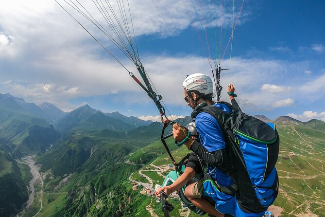 Cloudbase Paragliding in Gudauri, Georgia - Your Tandem Flight: 10 to 15 Minutes, Big Views