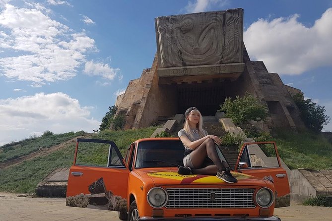 Concrete Giants Tour - Meeting at Rose Revolution Square, then rolling in a vintage Soviet car