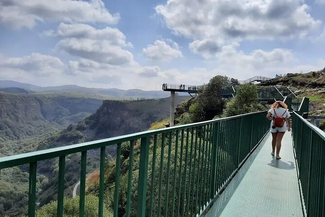 Dashbashi Canyon, Glass Bridge, Bicycle Zip Line, Swing, Private Full Day Tour - George and Gigi: the human side of a smoother canyon day