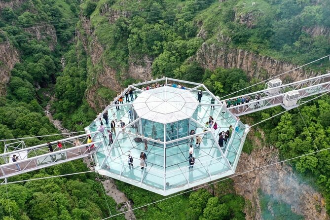Dashbashi Canyon, Glass Bridge, Bicycle Zip Line, Swing, Private Full Day Tour - Bicycle zip line and swing: adrenaline built for a full day