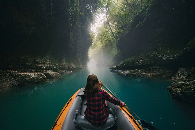 Explore Canyons from Batumi - Martvili Canyon: river-cut limestone and waterfall views
