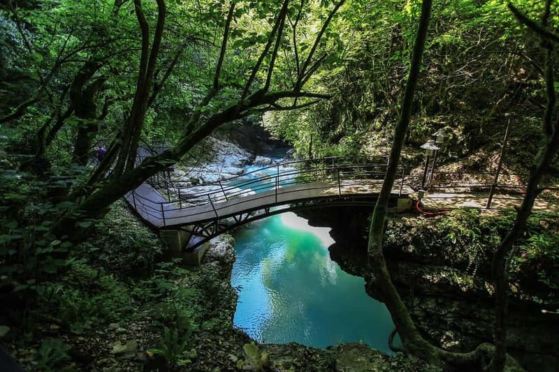 From Batumi: Martvili Canyon and Prometheus Cave Tour - Martvili Canyon: boat cruise, fossils, and waterfall moment