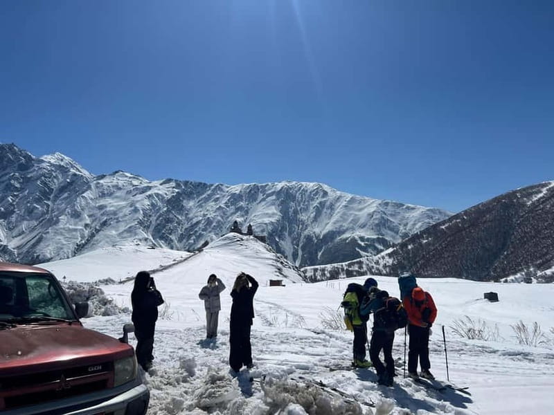 from kazbegi to Gergeti Church, Gveleti Waterfall, Dariali - Why this Kazbegi to Gergeti and Dariali route makes sense