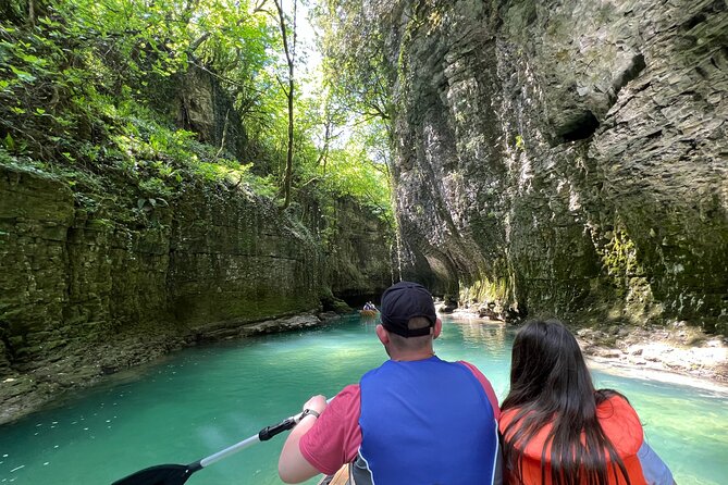 From Kutaisi: Martvili & Okatse Canyons & Cave Guided Tour - Meeting at Colchis Fountain: fast if you arrive early