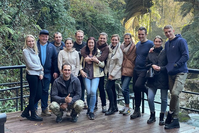 From Kutaisi: Martvili & Okatse Canyons & Cave Guided Tour - Okatse Canyon hanging bridge: the view hit is real
