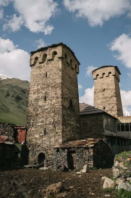 From Tbilisi: 4-Day Tour to Svaneti / Mestia - Ushguli - Day 1: Tbilisi to Mestia, Enguri Dam and a Mountain Town Start