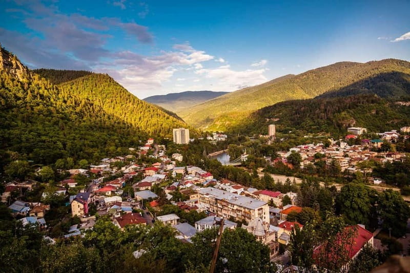 From Tbilisi: Borjomi, Rabati, and Vardzia Guided Day Trip - Prometheus Amirani: a myth stop that makes later symbolism easier