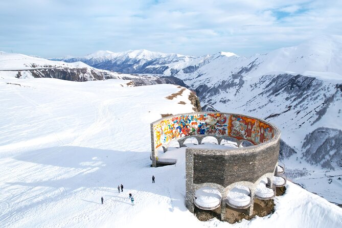 From Tbilisi Daytrip Kazbegi Gudauri & Zhinvali Guided Group Tour - Zhinvali Dam and Ananuri Fortress: best views for minimal entry fees