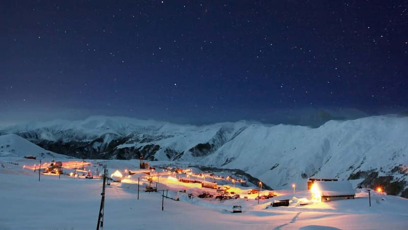 From Tbilisi: Full-Day Gudauri Ski Resort Day Trip - Entering Gudauri: Cable Cars, 3307-Meter Panoramas, and Beginner Options