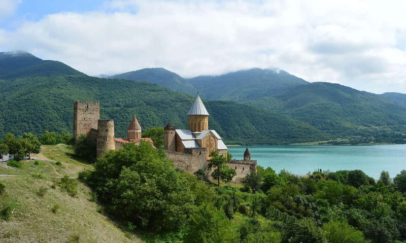 From Tbilisi; Georgian Military Road,Ananuri-Gudauri-Kazbegi - Stepantsminda (Kazbegi) and Gergeti Trinity Church: The Icon You Came For