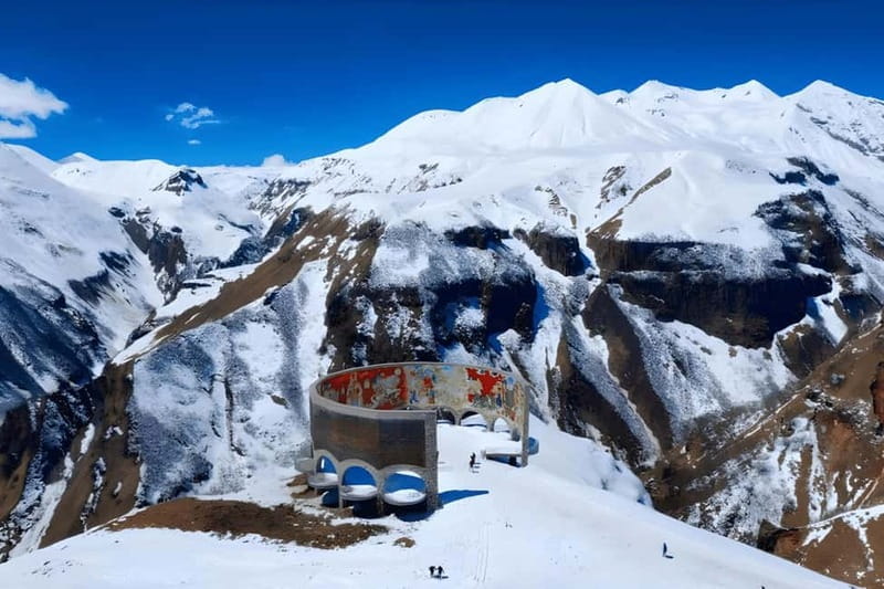 From Tbilisi: Gudauri Ski Resort or Kazbegi Day Tour - Ananuri Fortress over the reservoir: where ruins have views