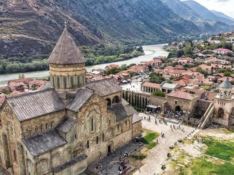 From Tbilisi: Half day tour, Mtskheta, Jvari & Samtavro - Mtskheta, Jvari, and Samtavro: the Short Route Through Georgia’s Faith