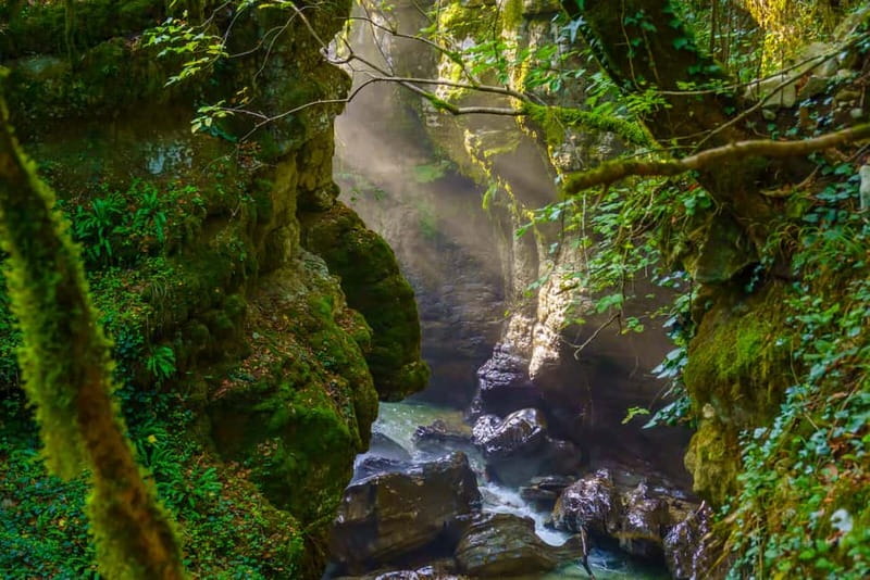 From Tbilisi: Kutaisi Canyons and Caves Full Day Tour - What to bring for canyon spray and cave lighting