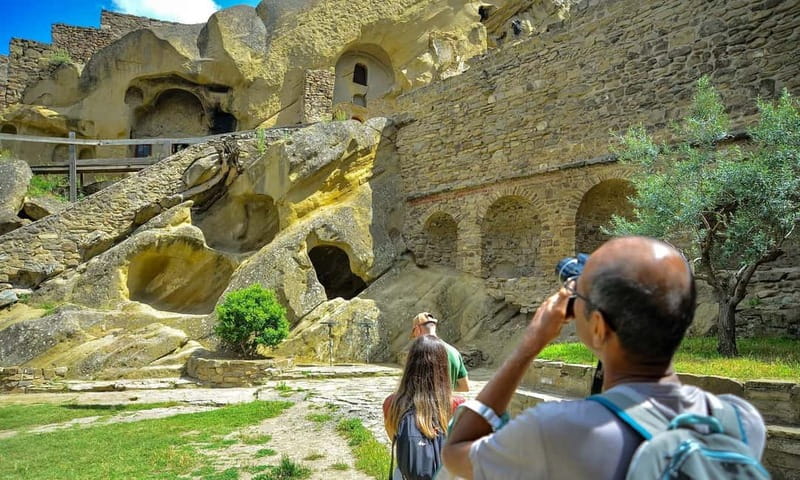 From Tbilisi: Rainbow Mountain & David Gareja Monastery Trip - David Gareja Monastery Complex: Caves, Walls, and Border Views