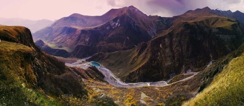 From Tbilisi to Kazbegi, Ananuri, Gudauri & Gergeti - Honey and wine tasting plus the Black and White Aragvi confluence