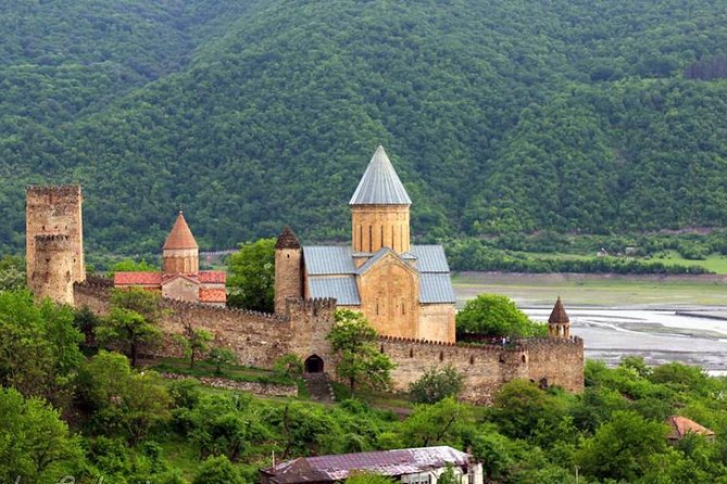 full day Kazbegi-Gudauri-jvari -from Tbilisi - Gergeti Trinity Church under Mount Kazbek: the signature Kazbegi photo