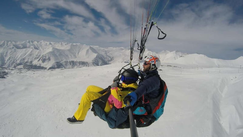 Georgia: Paragliding tandem flight in Gudauri with video - Price and Value: Is $180 Worth It?