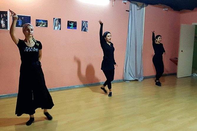 Georgian Dance Class in Tbilisi, Georgia - Learning the first dance style: basics, rhythm, and confidence