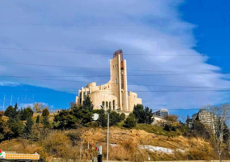 Hidden Tbilisi: A Journey Through Modernism & Brutalism - Crematorium and the cemetery: brutal geometry with human gravity
