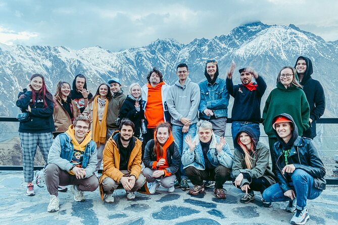Highlights of Caucasus Mountains-Jinvali,Ananuri,Gudauri,Kazbegi(Group tour) - The Russian-Georgian Friendship Monument and Devil’s Valley views