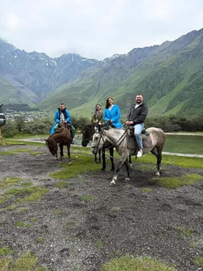 Horse riding tour in Kazbegi