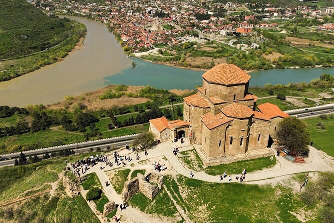 Jvari monastery & Mtskheta - Half day group tour from Tbilisi - Jvari Church: a 6th-century cross-shaped viewpoint over two rivers
