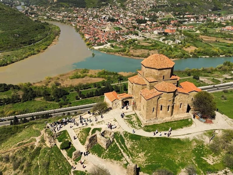 Jvari, Mtskheta, Gori & Uplistsikhe tour from Kutaisi - Svetitskhoveli Cathedral in Mtskheta: an hour of guided context