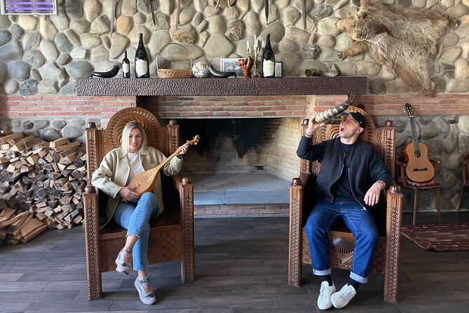 Kakheti All Inclusive Private Wine Tour Including Lunch - Manavi organic vine cellar, where lunch and wine storytelling meet