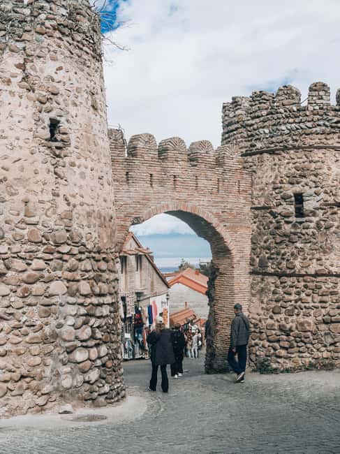 Kakheti, City of Love Sighnaghi Bodbe Monastery Tour - The Great Wall of Georgia Stop at Sighnaghi Wall: Stretch Your Legs for the Vista Payoff